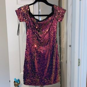 Beautifully colored dress. Never worn.